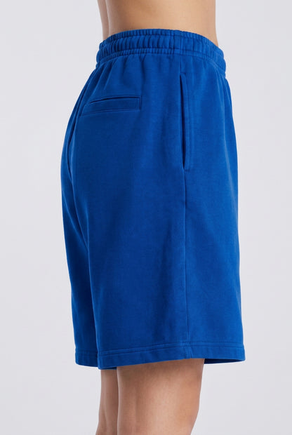 Cool Bee Regular Fit Shorts Royal Blue for Women - Blue Regular Fit Casual Shorts India - Lifestyle View