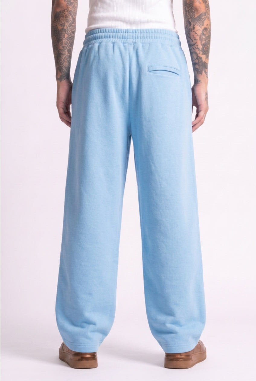 Cool Bee Joggers Sky Blue for Men - Sky Blue Joggers Casual Streetwear India - Back View