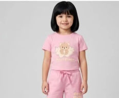 Pink Clothing Set Kids Girls