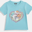 Kids Girls T-Shirt - Peach (CSKT206)