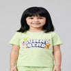 Kids Girls T-Shirt - Black (CSKT207)