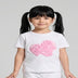 Kids Girls T-Shirt - Peach (CSKT216)