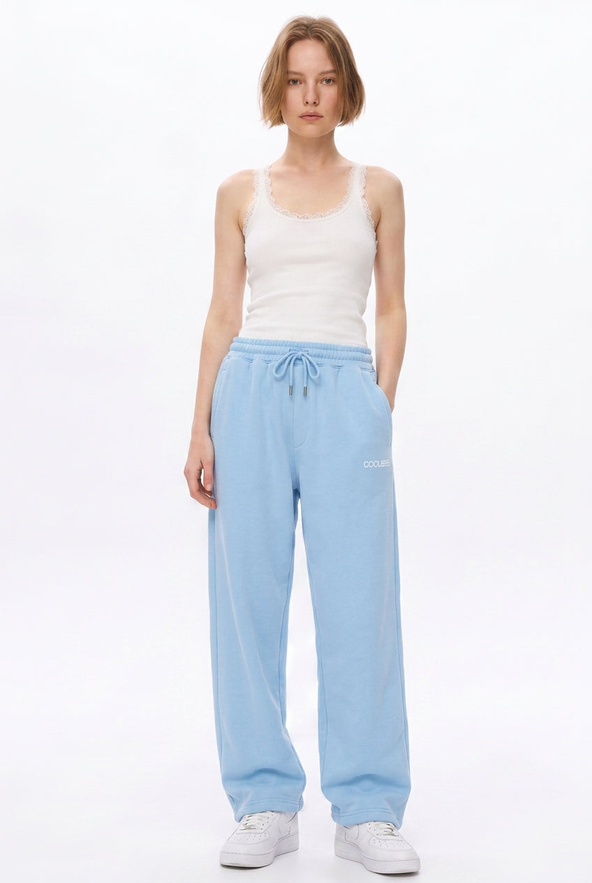Cool Bee Joggers Sky Blue for Women - Sky Blue Joggers Casual Streetwear India