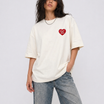 CoolBee Heart Tee White