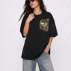 Neo-Classical Bloom Tee Black