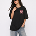 No Love Tee Black
