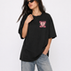 No Love Tee Black