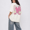 No Love Tee White