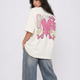 No Love Tee White