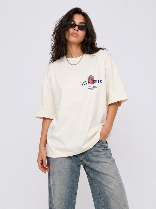 The Caretaker Tee White
