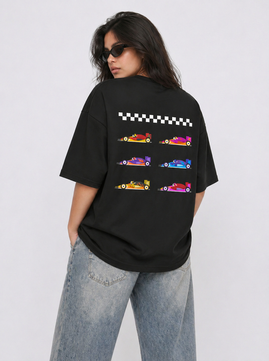 Formula Box Tee Black