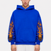 Hellfire Flame Hoodie Blue
