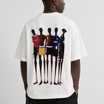 Matchday Abstract Tee White