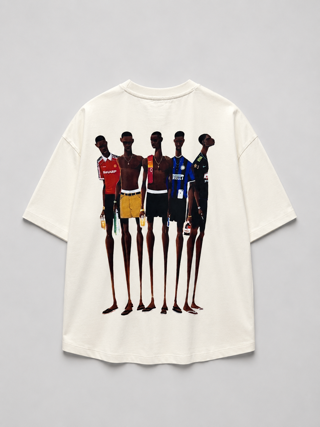 Matchday Abstract Tee White Men by Coolbee Store, view 6