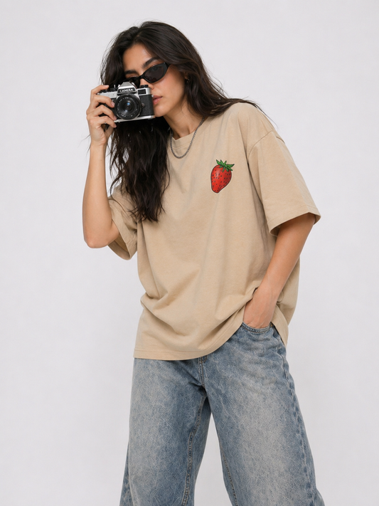 Berry Tee Beige