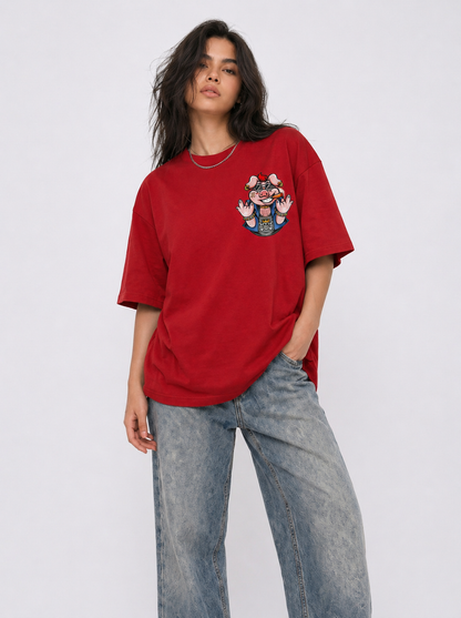 Hog Wild Tee Red