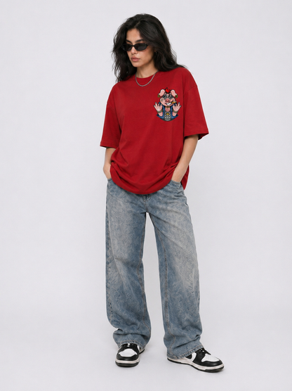 Hog Wild Tee Red