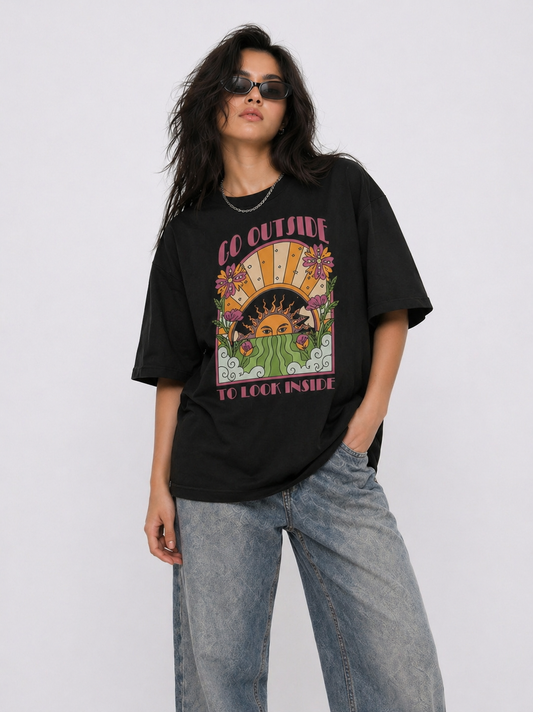 Mind Garden Tee Black