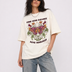 Butterfly Box Tee White