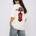 Checkered Box Tee White