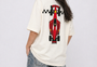 Checkered Box Tee White