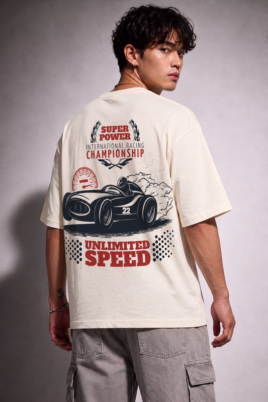 Apex Drive Graphic Tee White