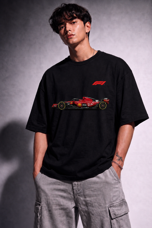 Formula one Tee Black