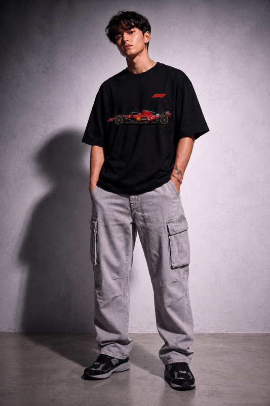 Formula one Tee Black