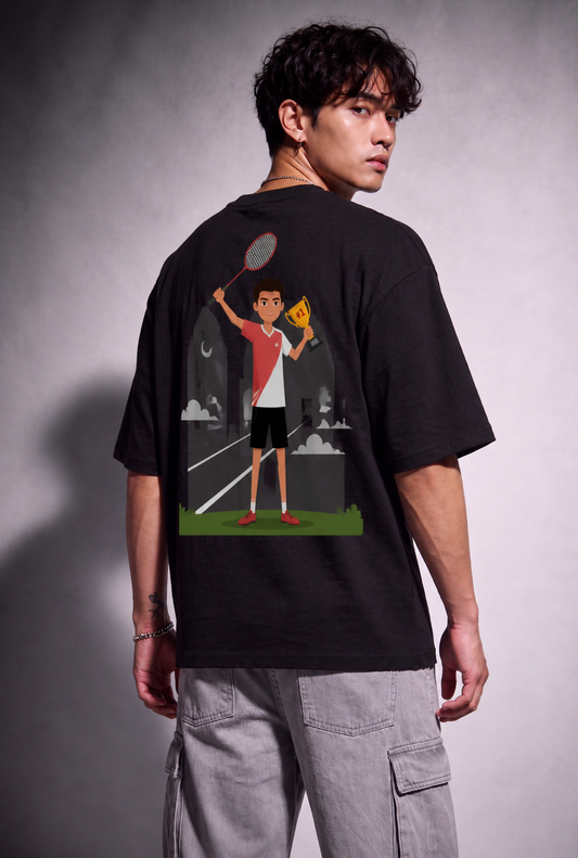 The Winner Tee Black