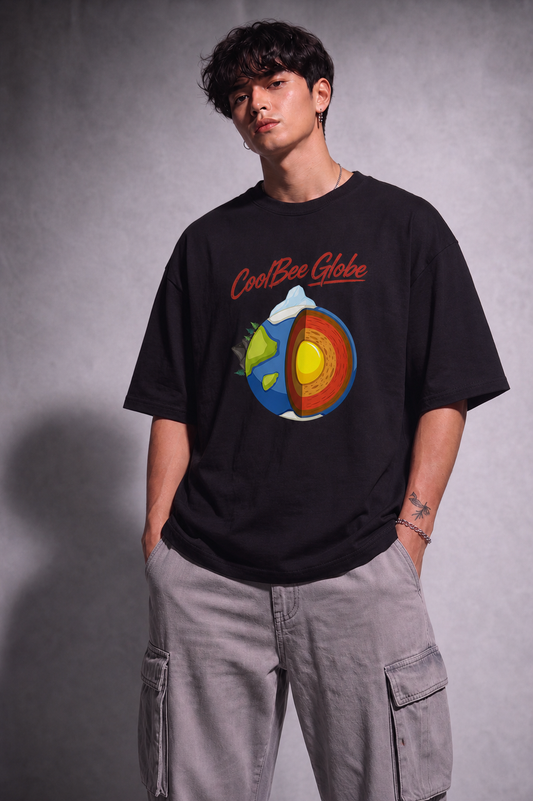 CB Globe Tee Black