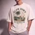 Slow Down Tee White