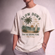 Slow Down Tee White