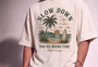 Slow Down Tee White