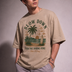 Slow Down Tee Beige