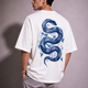 Indigo Viper Tee White