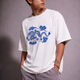 Cerulean Drake Tee White