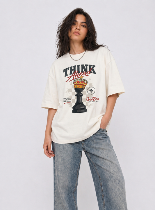 Checkmate Tee White