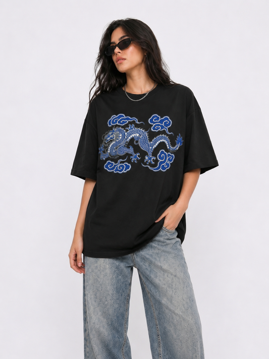 Cerulean Drake Tee Black