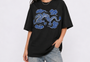 Cerulean Drake Tee Black
