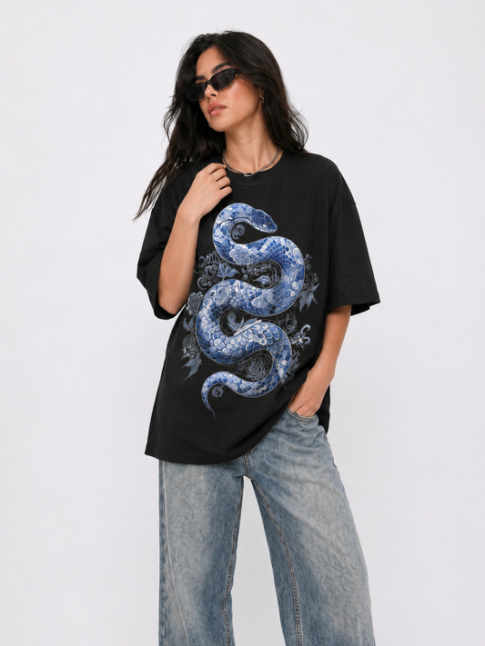 Indigo Viper Tee Black