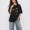 Bloom Tee Black