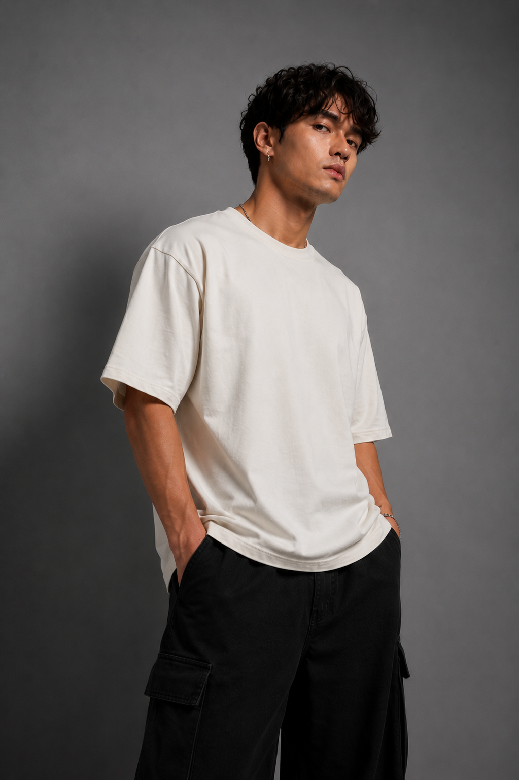 Shape Study Tee White