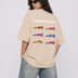 Formula Box Tee Beige