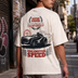 Apex Drive Graphic Tee White