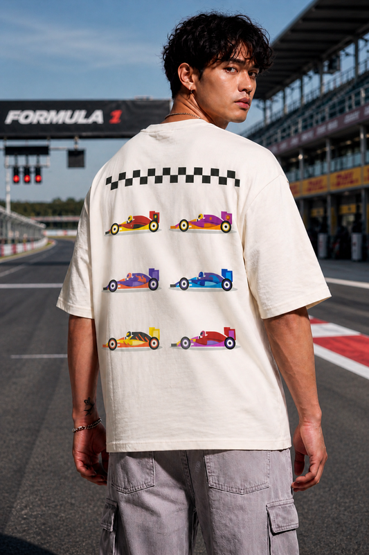 Formula Box Tee White