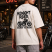 Midnight Rider Tee White