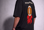 Corner kick Tee black