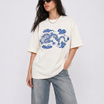 Cerulean Drake Tee White