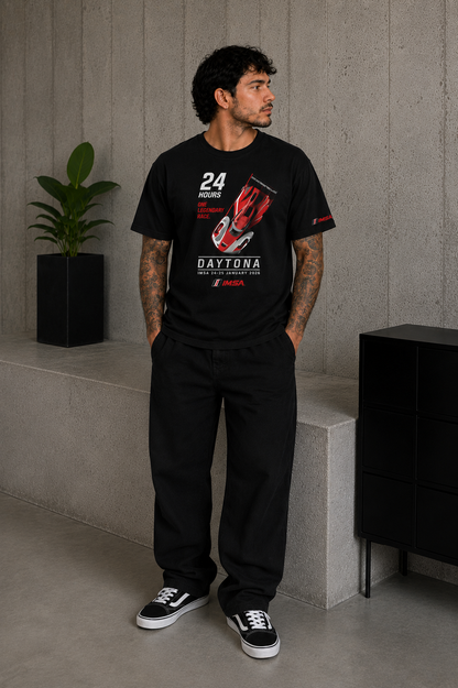 Daytona Tee Black