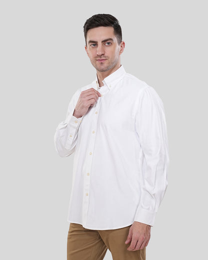 Essential White Luxury Oxford